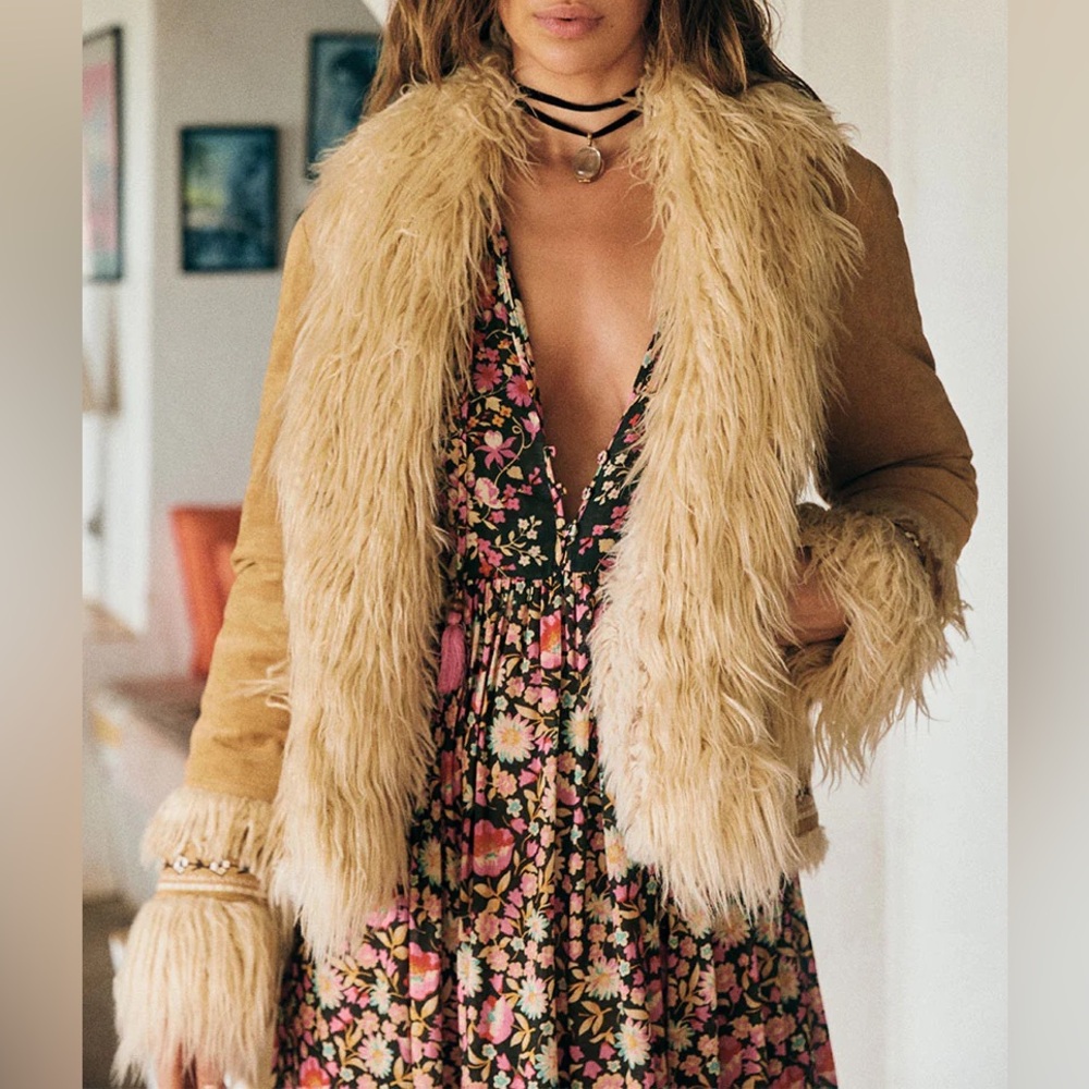 VHTF SPELL JOPLIN CROPPED JACKET (L) - Picture 2 of 13
